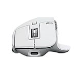 Logitech MX Master 3S  Ratón Inalámbrico Bluetooth Sensor Óptico 8000 DPI Blanco Pálido