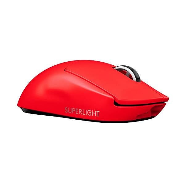 Logitech G Pro X Superlight Wireless Gaming Rojo  Ratón