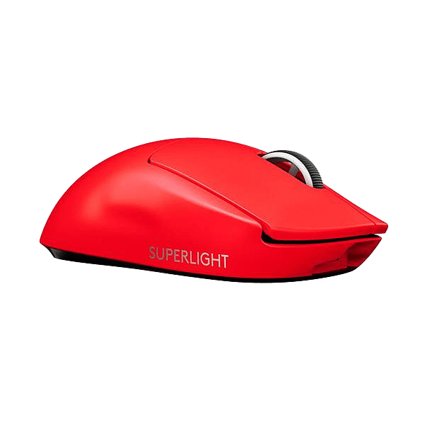 Logitech G Pro X Superlight Wireless Gaming Rojo  Ratón