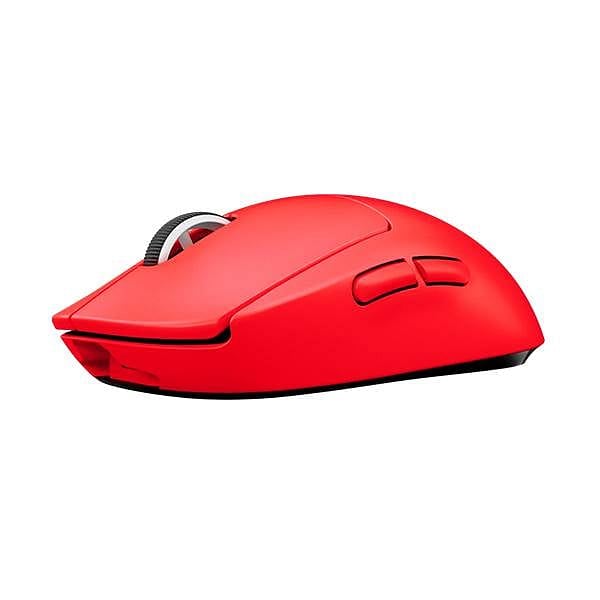 Logitech G Pro X Superlight Wireless Gaming Rojo  Ratón