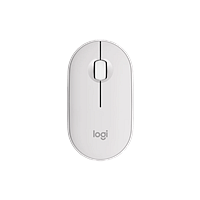 Pebble Mouse 2 M350s Óptico Bluetooth Blanco  Ratón