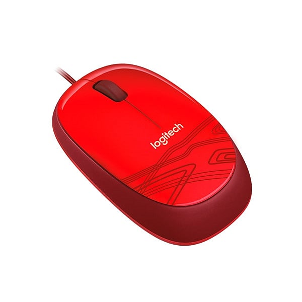 Logitech M105 rojo  Ratón