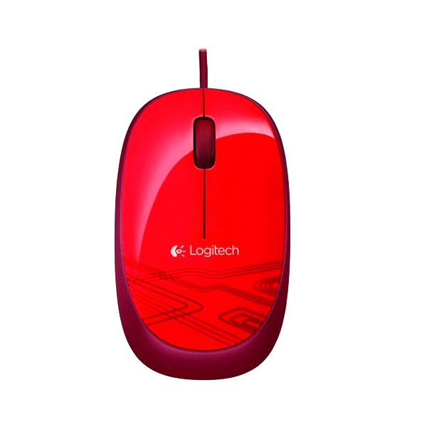 Logitech M105 rojo  Ratón