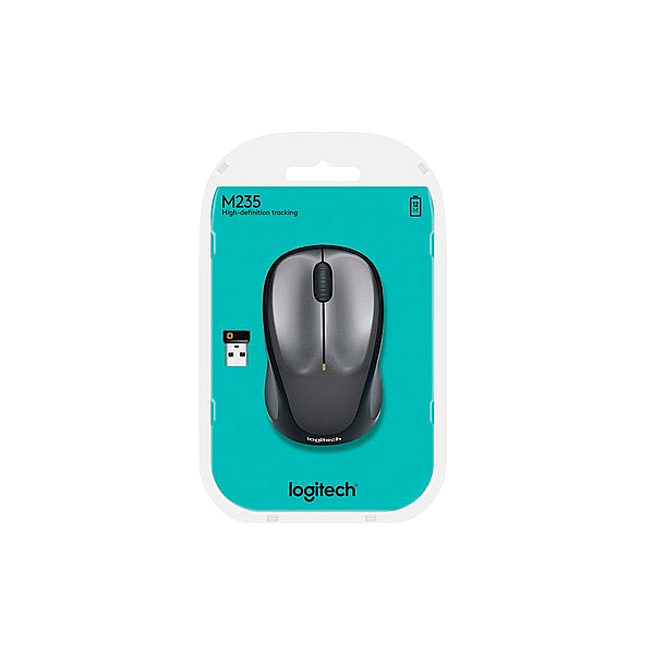 Logitech M235 silver Wireless  Ratón