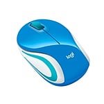 Logitech M187 azul Wireless Ratón