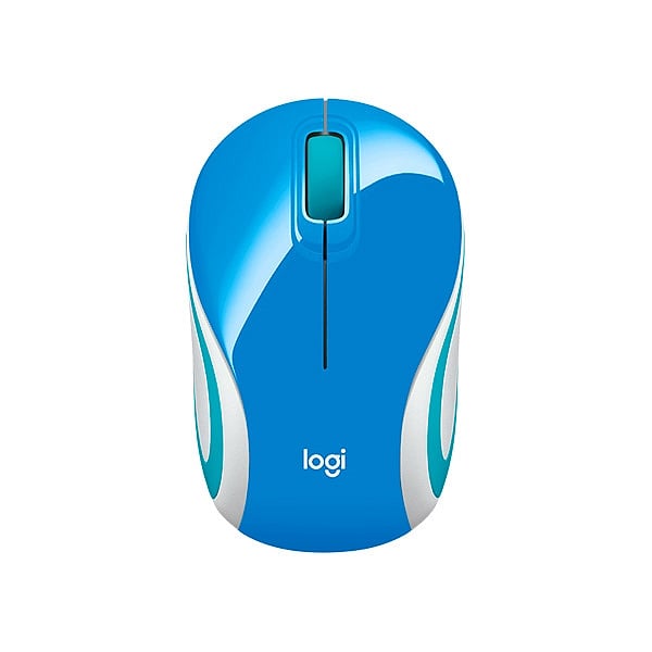 Logitech M187 azul Wireless Ratón