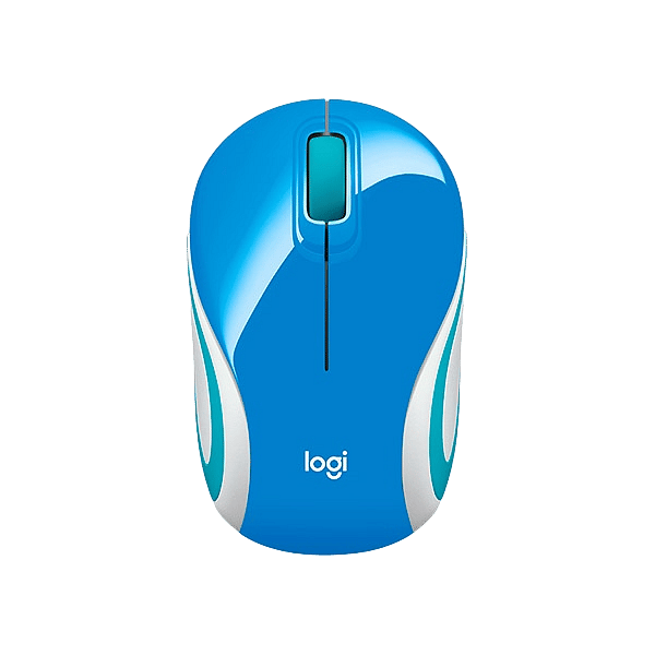 Logitech M187 azul Wireless Ratón