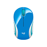 Logitech M187 azul Wireless Ratón
