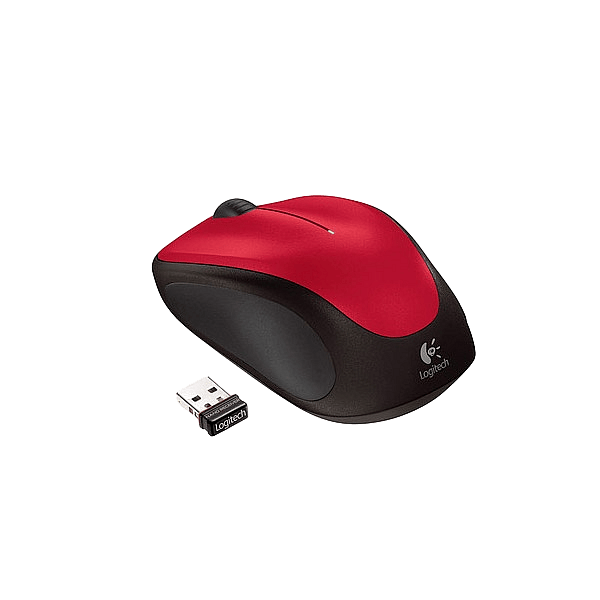 Logitech M235 rojo Wireless  Ratón