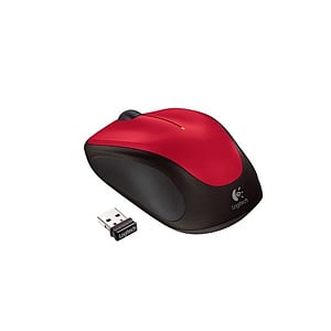Logitech M235 rojo Wireless  Ratón
