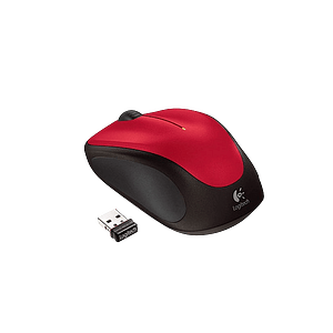 Logitech M235 rojo Wireless  Ratón