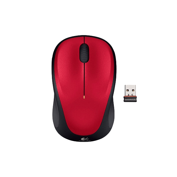 Logitech M235 rojo Wireless  Ratón