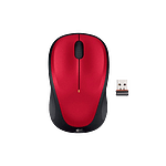Logitech M235 rojo Wireless  Ratón