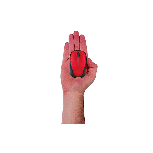 Logitech M235 rojo Wireless  Ratón