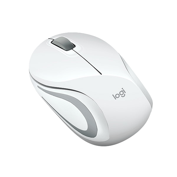 Logitech M187 blanco Wireless  Ratón