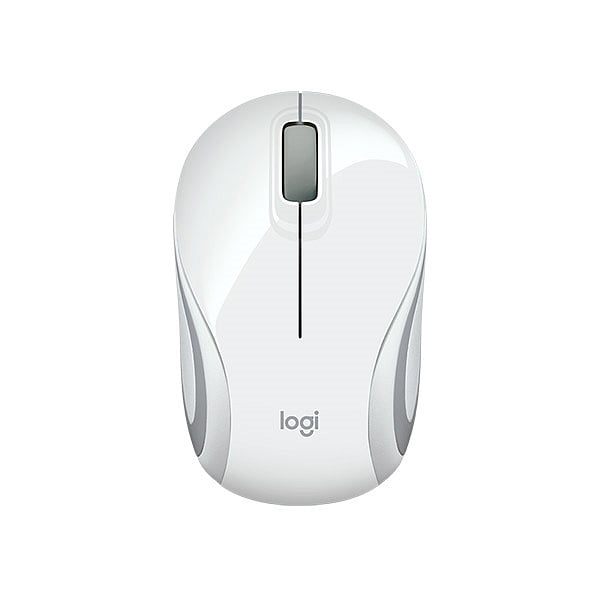 Logitech M187 blanco Wireless  Ratón