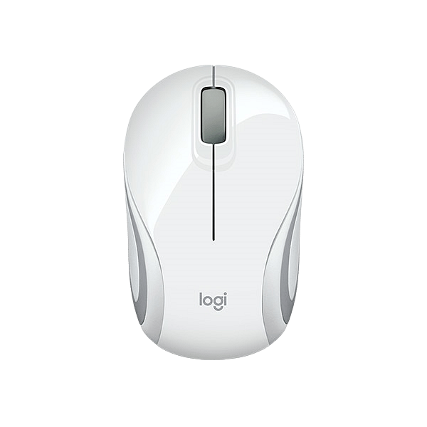 Logitech M187 blanco Wireless  Ratón