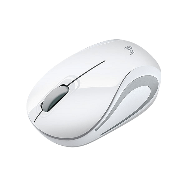 Logitech M187 blanco Wireless  Ratón