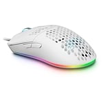 Mars Gaming MMAX White RGB  Ratón