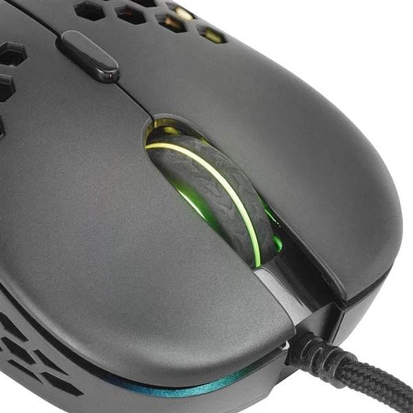 Mars Gaming MM55 Black RGB  Ratón
