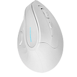 Mars Gaming MMSKW  Ratón Gaming Inalámbrico Vertical 8400 DPI White