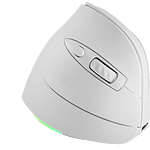 Mars Gaming MMSKW  Ratón Gaming Inalámbrico Vertical 8400 DPI White