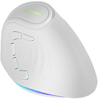 Mars Gaming MMSKW  Ratón Gaming Inalámbrico Vertical 8400 DPI White