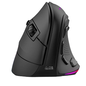 Mars Gaming MMSK  Ratón Gaming Inalámbrico Vertical 8400 DPI Black