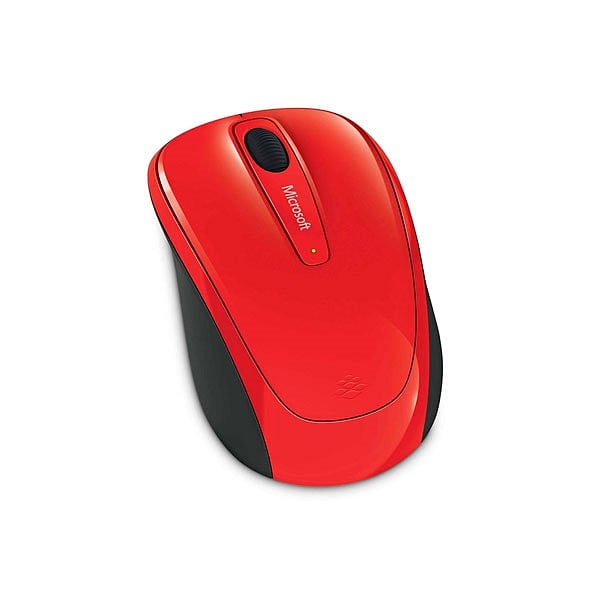 Microsoft Wireless Mobile Mouse 3500 Rojo  Ratón
