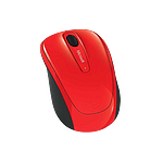 Microsoft Wireless Mobile Mouse 3500 Rojo  Ratón