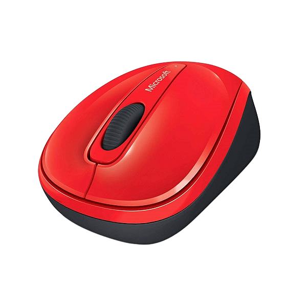 Microsoft Wireless Mobile Mouse 3500 Rojo  Ratón