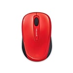 Microsoft Wireless Mobile Mouse 3500 Rojo  Ratón