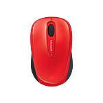 Microsoft Wireless Mobile Mouse 3500 Rojo  Ratón