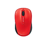 Microsoft Wireless Mobile Mouse 3500 Rojo  Ratón