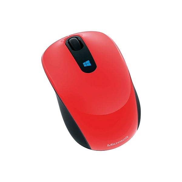 Microsoft Sculpt Mobile Mouse Flame Red  Ratón