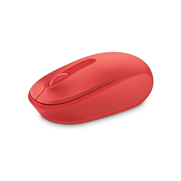 Microsoft Wireless Mobile Mouse 1850 Rojo  Ratón