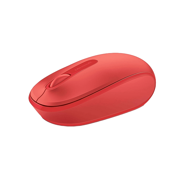 Microsoft Wireless Mobile Mouse 1850 Rojo  Ratón