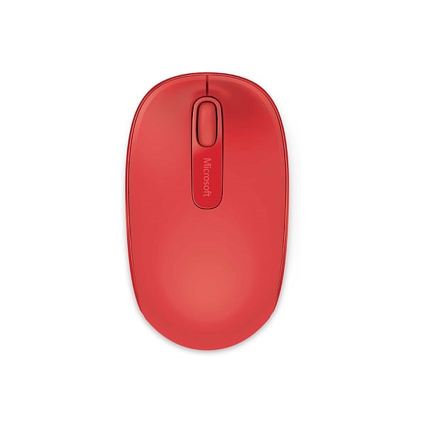 Microsoft Wireless Mobile Mouse 1850 Rojo  Ratón