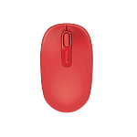 Microsoft Wireless Mobile Mouse 1850 Rojo  Ratón