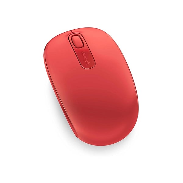 Microsoft Wireless Mobile Mouse 1850 Rojo  Ratón