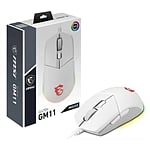 MSI Clutch GM11 White  Ratón