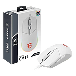 MSI Clutch GM11 White  Ratón MSI Clutch GM11 White  Ratón