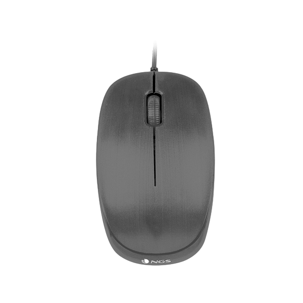 NGS Flame Black USB  Ratón