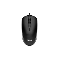 Nilox MOUSB1011 Negro  Ratón