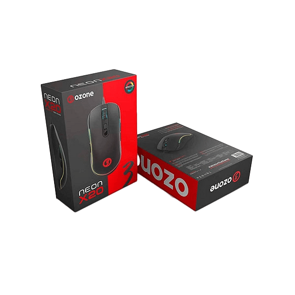 Ozone Neon X20 RGB óptico 10000 DPI  Ratón