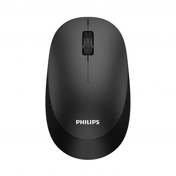 Philips SPK7307BL Wireless Black  Ratón