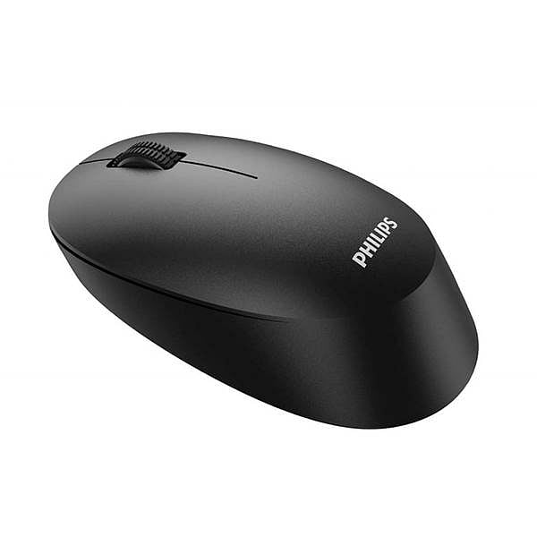 Philips SPK7307BL Wireless Black  Ratón