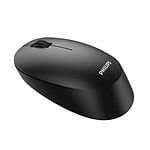 Philips SPK7307BL Wireless Black  Ratón