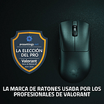 Razer DeathAdder V3 Pro  Ratón Inalámbrico ergonómico Sensor Óptico Focus Pro 30000 DPI 63g Hyperspeed Wireless