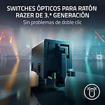 Razer DeathAdder V3 Pro  Ratón Inalámbrico ergonómico Sensor Óptico Focus Pro 30000 DPI 63g Hyperspeed Wireless